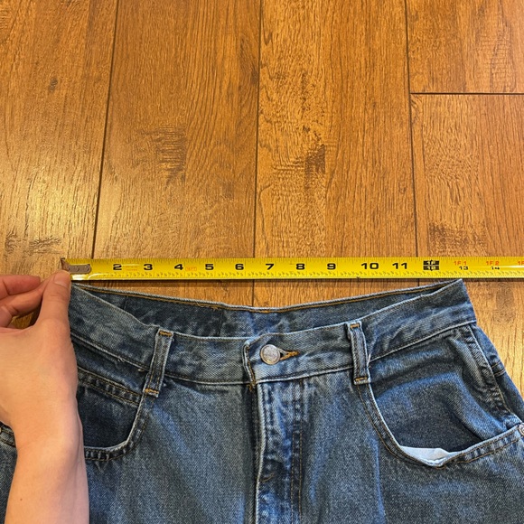 Vintage GITANO 100% Cotton Denim Jeans High Waisted 26”x 30-1/2” long - Picture 5 of 14